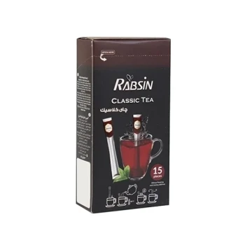 چای سیاه ساشه ای کلاسیک رابسین 15 عددی