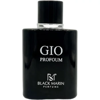 ادکلن جیبی مردانه بلک مارین BLACK MARIN مدل GIO PROFOUM مشابه دی جیو پروفومو حجم 30 میلی لیتر