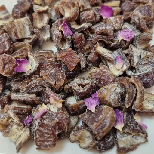 چیپس خرما پیارم طعم گل محمدی 500 گرم