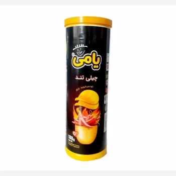 چیپس چیلی تند قوطی 180 گرمی
