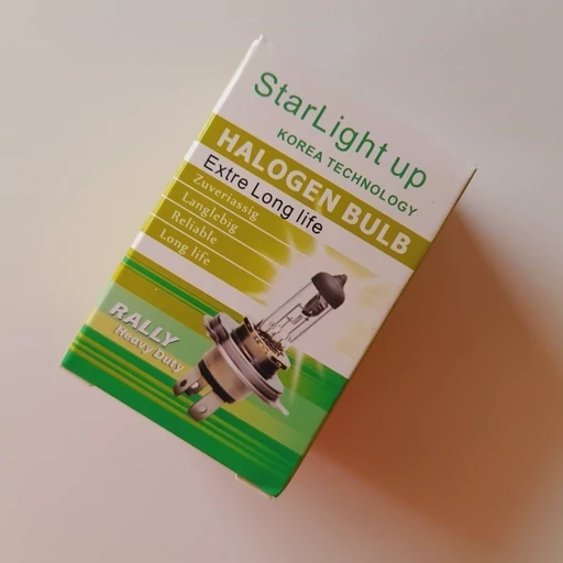 لامپ خودرو سه خار H4 استار لایت(starLightUp) 100 وات
