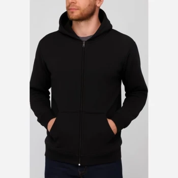 سویشرت مردانه بیسیک پلی استر پنبه کلاهدار زیپ دار سایز XL تا 3XL