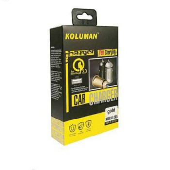 شارژر فندکی فست شارژ واورجینال
KOLUMAN  KC_C905
قابلیت فست شارژدارد