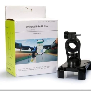 پایه نگهدارنده موبایل مناسب موتور و دوچرخه چهار گوشه مدل Universal Bike Holder