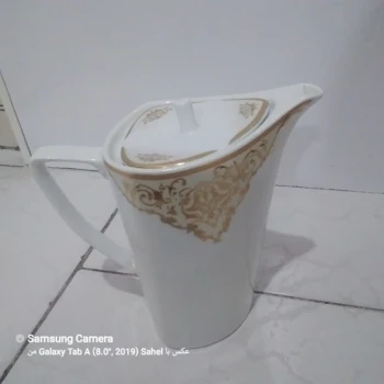 قوری طلاکوب چینی پردیس