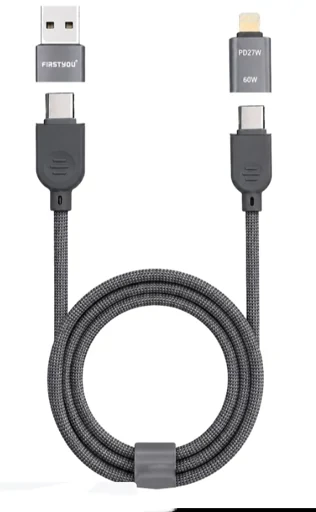 کابل شارژ سریع فرستیو FIRSTYOU C098 Gray -26%