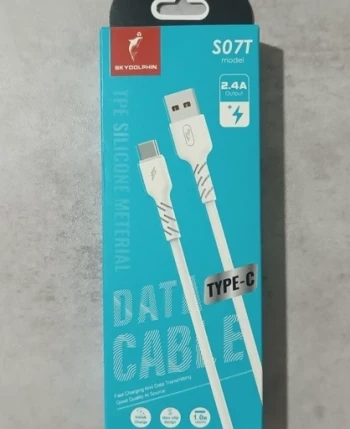 کابل تبدیل USB به USB-c اسکای دلفین طول 1 متر 