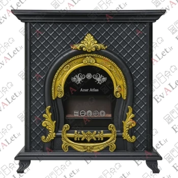 بخاری گازی شومینه ای جنرال دلون مدل پرنس G28000