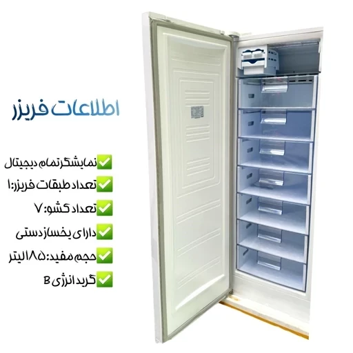 یخچال و فریزر 44 فوت دوقلو AVS (پس کرایه)
