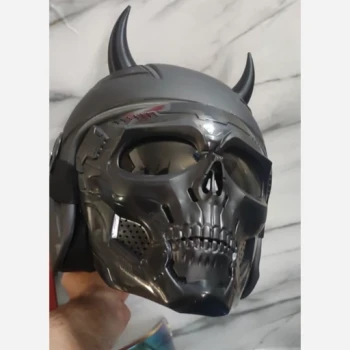 کلاه کاسکت شبرنگ دار بدون فک اقتصادی