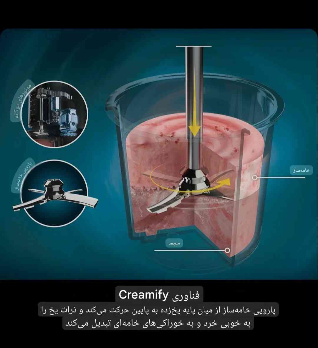 بستنی ساز نینجا مدل NC501