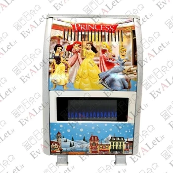 بخاری گازی پردیس خزر مدل 7000 طرح پرنسس (پس کرایه)