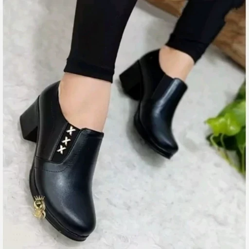 کفش زنانه اداری پاشنه دار مدل سه ایکس