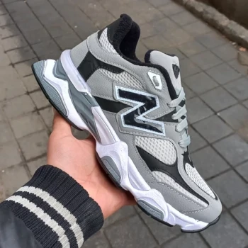 کتونی مردانه نیوبالانس 9060 مشکی و طوسی (37تا44)