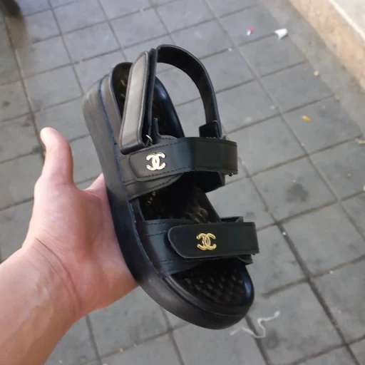 صندل زنانه گوچی مشکی و قهوه ای (37 تا 41)