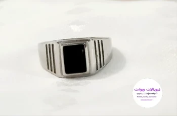 انگشتر استیل مردانه کد 5005
