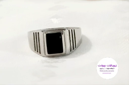 انگشتر استیل مردانه کد 5005