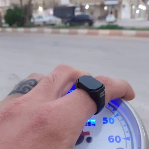 انگشتر پسرانه و مردانه مونت بلانک مشکی کد 5003