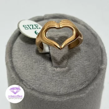 انگشتر زنانه مدل قلبی