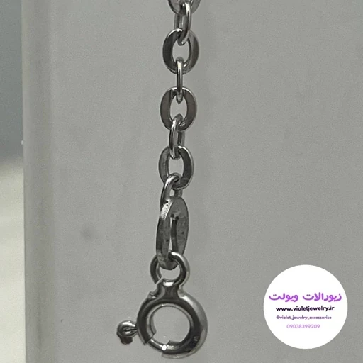 زنجیر نقره ساخت ایتالیا عیار 925 وزن 5 گرم