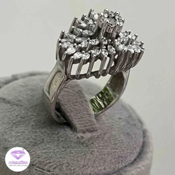 انگشتر زنانه نقره  کد 022