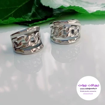 انگشتر زنانه نقره ای سایز 7 و 9 کد 2948