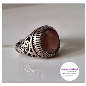 انگشتر نقره مردانه وزن 11.3 گرم کد 310