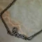 دستبند نقره زنانه و دخترانه love وزن 3گرم عیار 295 کد 006