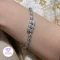 دستبند زنانه طرح جواهر | کد 4001