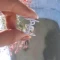 انگشتر نقره زنانه نگین دار طرح ملودی وزن 5 گرم کد 0409