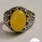 انگشتر مردانه نقره وزن 7.3 شرف الشمس سنگ اصل 💎 کد 307