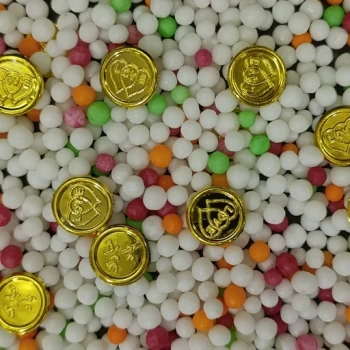 نقل عروس رنگی و درجه یک 200 گرمی ترنج