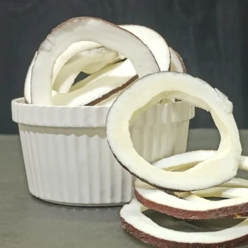 نارگیل خشک اسلایس درجه یک 100 گرمی ترنج